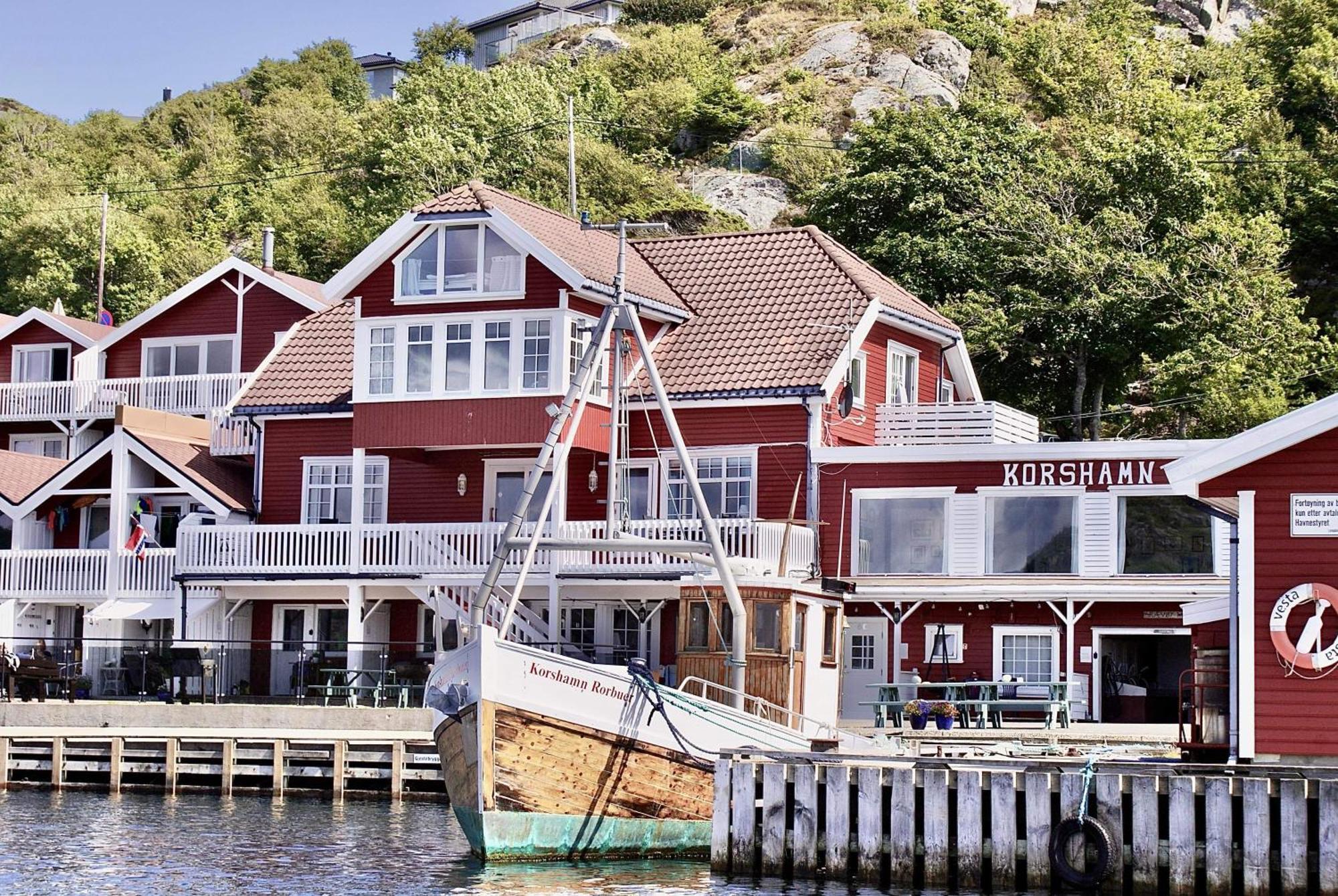 Korshamn Rorbuer Apartment Lyngdal Exterior foto